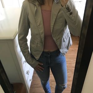Brooklyn Industries • Khaki Crop Jacket